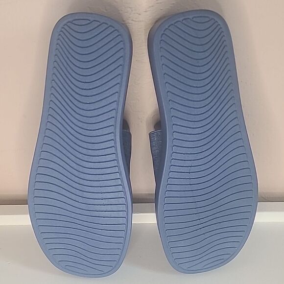 Steve Madden Gimmee Platform Wedge Sandal In Denim Various Size 8.5 - Picture 11 of 14